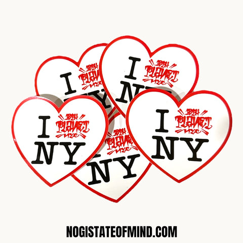 I Love 10PNYC sticker